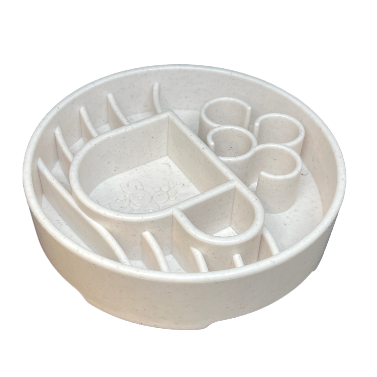 Java eBowl Deep Slow Feeder Dog Bowl for Enrichment | USA Made - BIG FRENCHIES