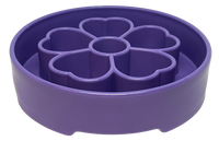 Flower eBowl Deep Slow Feeder Dog Bowl for Enrichment | USA Made - BIG FRENCHIES