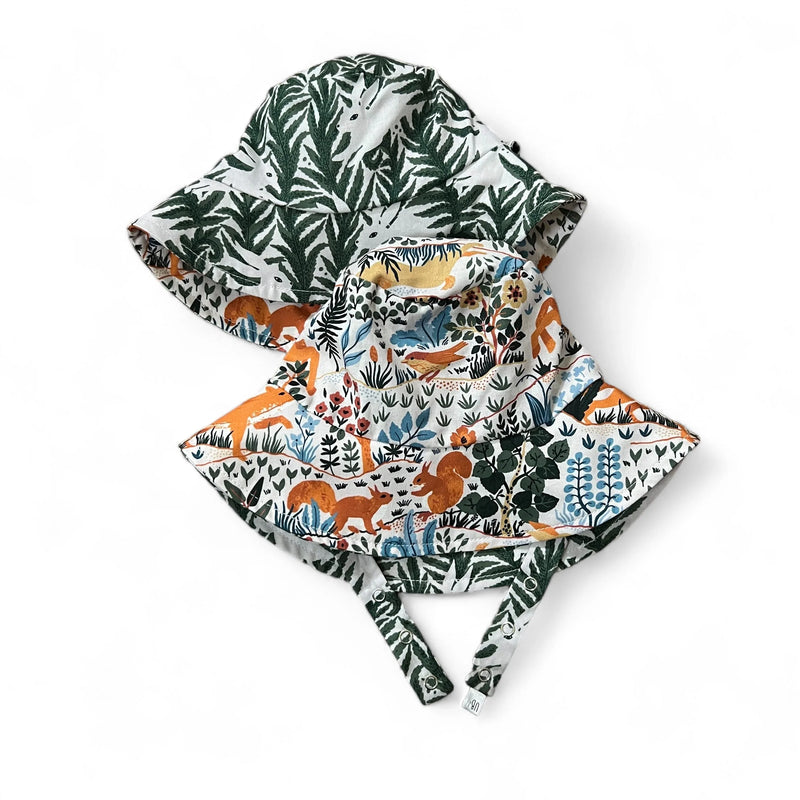 Bucket hat in Organic Woodland - BIG FRENCHIES