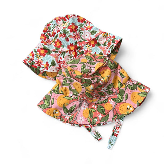 Bucket hat in Organic Strawberry Lemonade - BIG FRENCHIES