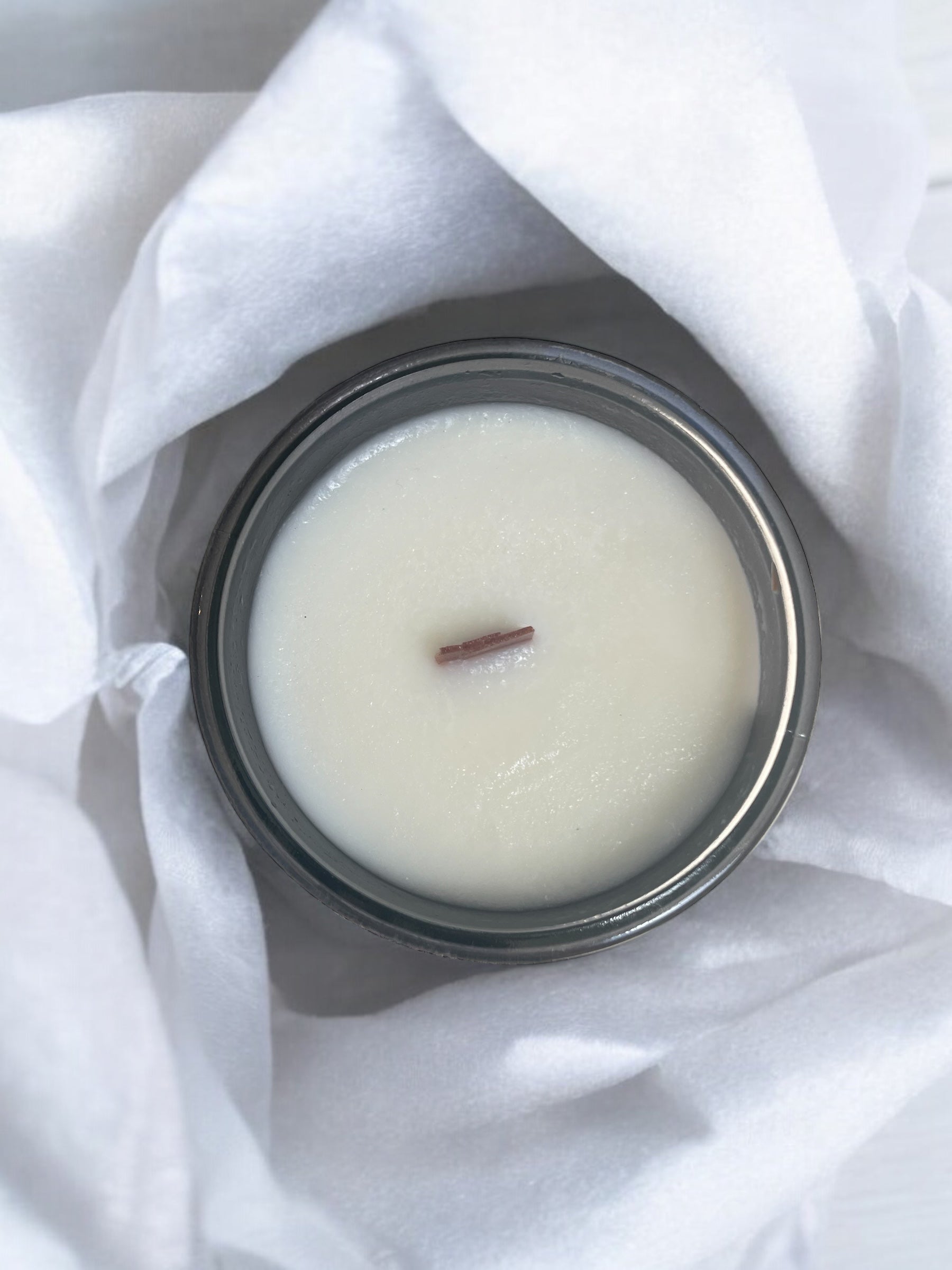 Shared Trauma Candles - Capitalism - 13 Oz Crackling Wood Wick - Tulips & Gardenia - BIG FRENCHIES
