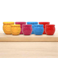 Honey Pot Dog eCup Treat Dispenser | Durable PUP-X Rubber Enrichment Toy | USA Made - BIG FRENCHIES