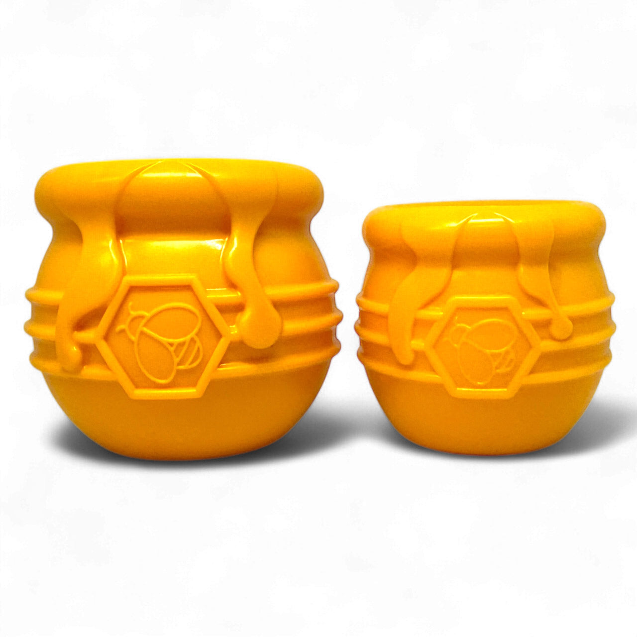 Honey Pot Dog eCup Treat Dispenser | Durable PUP-X Rubber Enrichment Toy | USA Made - BIG FRENCHIES