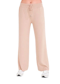 Effortless Elegance Set with Rib Side Zip Long Sleeve Maternity/Nursing Top & Lounge Pants - BIG FRENCHIES