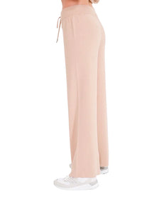 Effortless Elegance Set with Rib Side Zip Long Sleeve Maternity/Nursing Top & Lounge Pants - BIG FRENCHIES