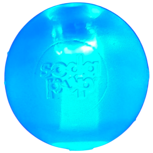 Strobe Ball Light-Up Dog Toy - Durable Floating Chew Ball | Made in USA - BIG FRENCHIES