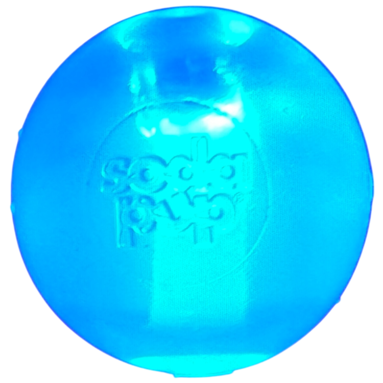 Strobe Ball Light-Up Dog Toy - Durable Floating Chew Ball | Made in USA - BIG FRENCHIES
