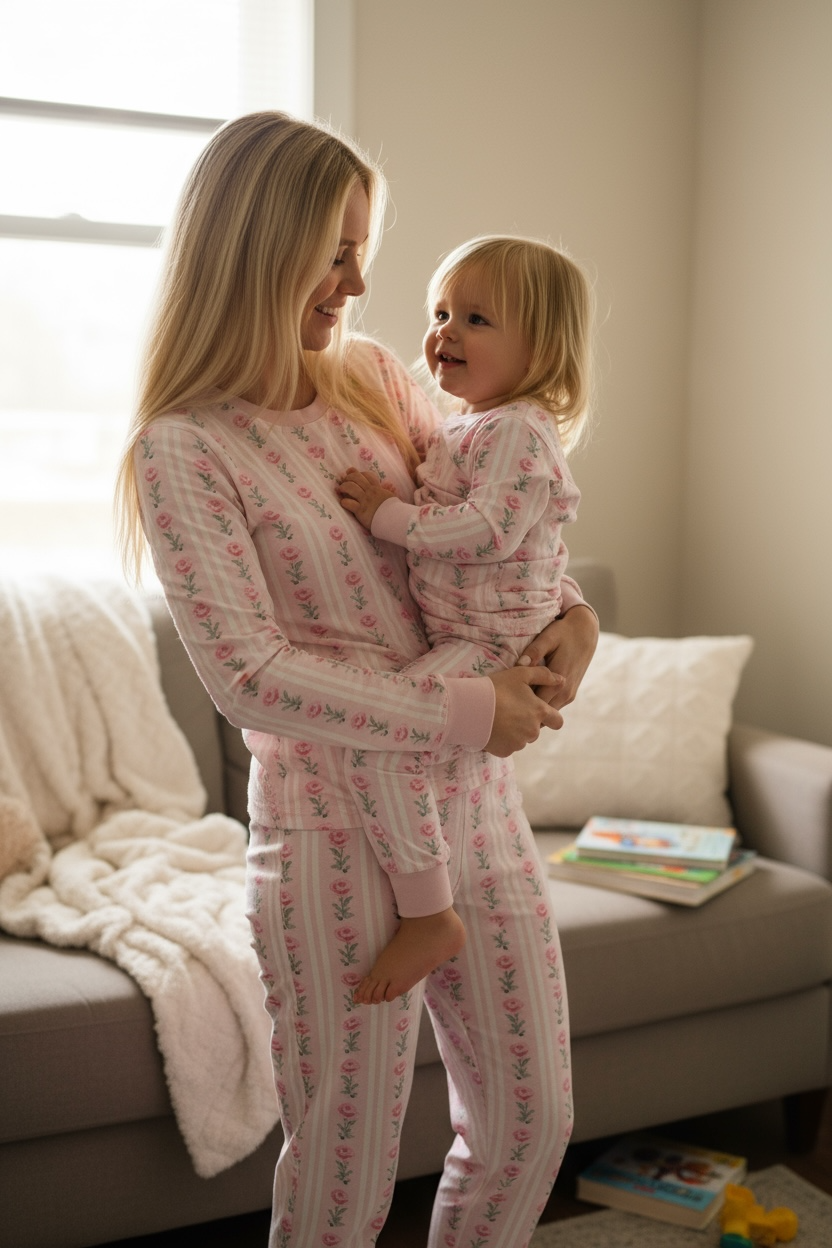 La Vie En Rose (Long Sleeve PJ) - BIG FRENCHIES