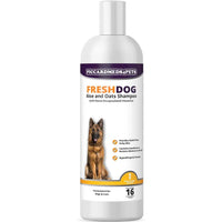 Piccardmeds4pets Fresh Dog Aloe and Oats Shinny Coat Shampoo 16 oz. + FREE Bandana!