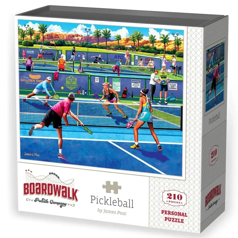 Pickleball 210 Piece Jigsaw Puzzle Boardwalk - BIG FRENCHIES