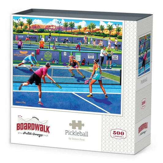 Pickleball 500 Piece Jigsaw Puzzle Boardwalk - BIG FRENCHIES