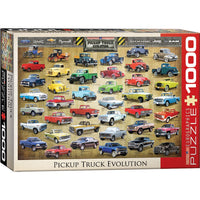 Pickup Truck Evolution 1000 Piece Jigsaw Puzzle Eurographics