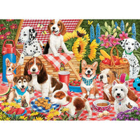 Picnic Party 350 Piece Family Jigsaw Puzzle Cobble Hill