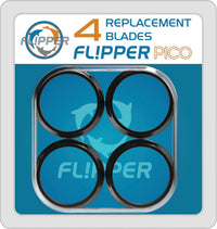 Flipper Pico 2 in 1 Aquarium Magnet Cleaner Replacement Blades 4 Pack