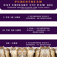 Piccardmeds4pets PureStream Cat Urinary UTI Paw Gel 3 oz.