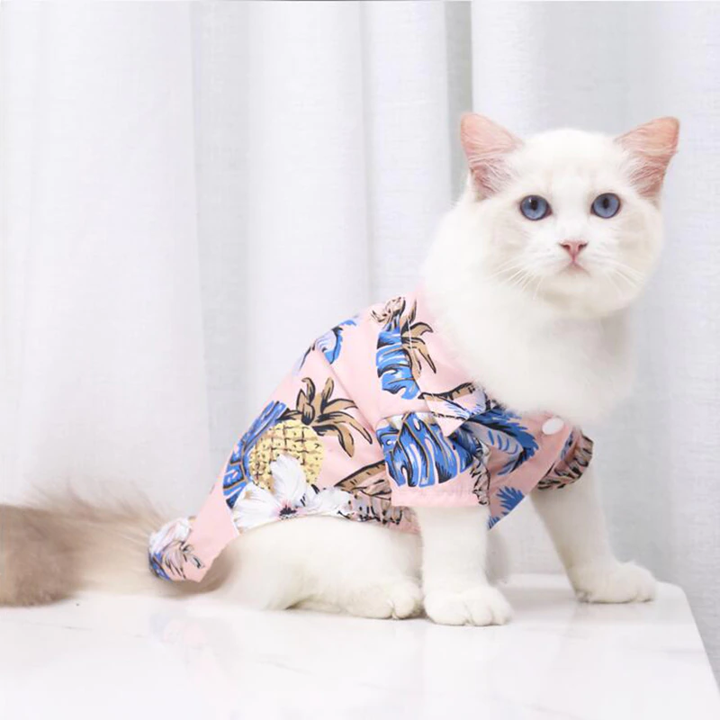 Hawaiian Pet Shirts - BIG FRENCHIES