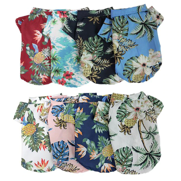 Hawaiian Pet Shirts - BIG FRENCHIES