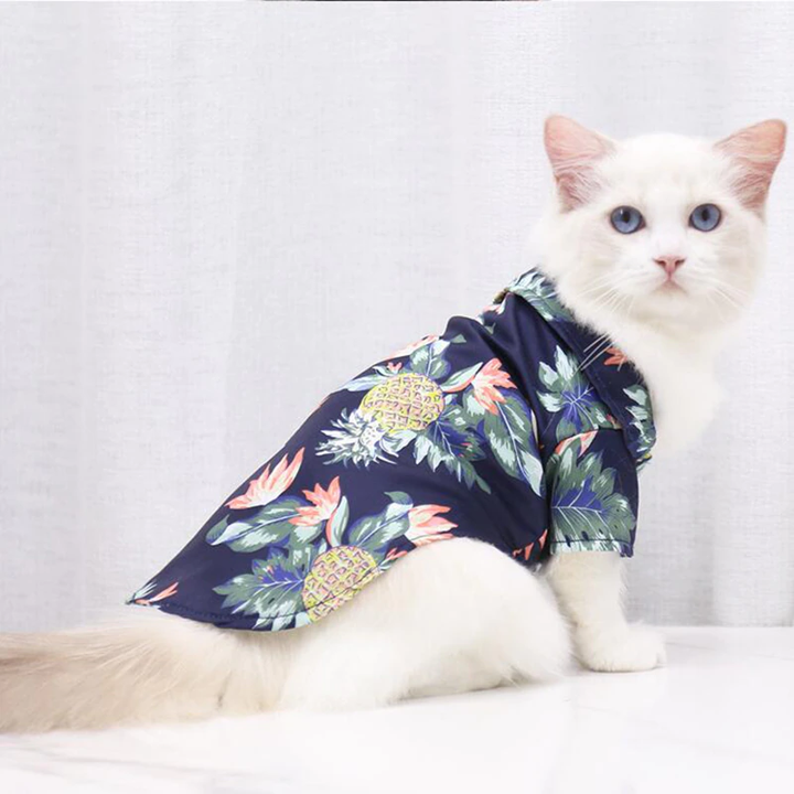 Hawaiian Pet Shirts - BIG FRENCHIES