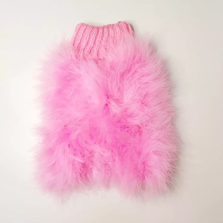 Haute Couture Feathered Luxury Pet Sweater - BIG FRENCHIES