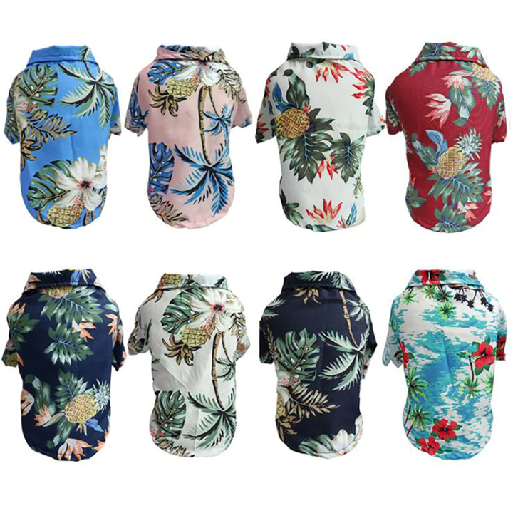 Hawaiian Pet Shirts - BIG FRENCHIES