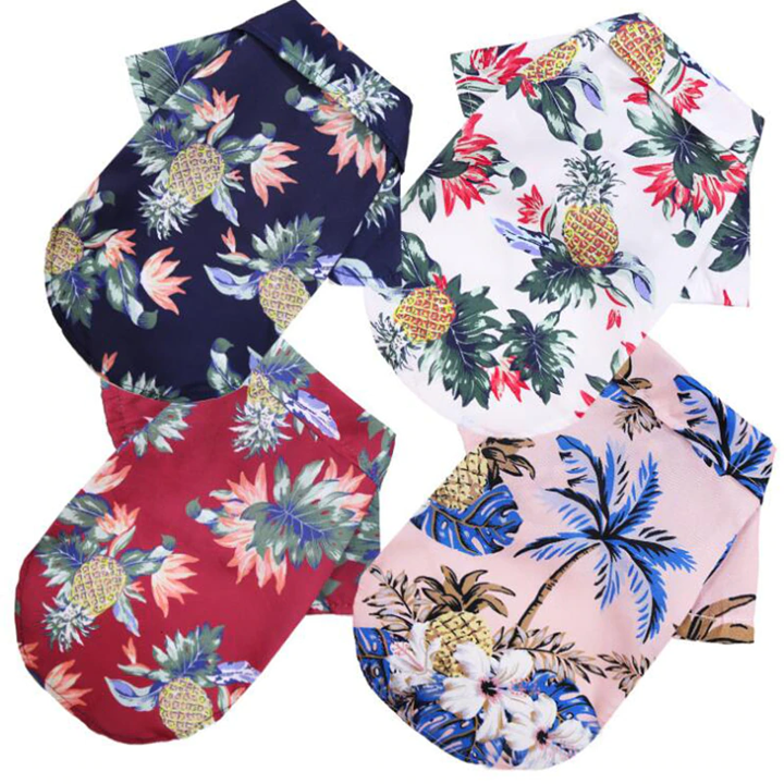 Hawaiian Pet Shirts - BIG FRENCHIES