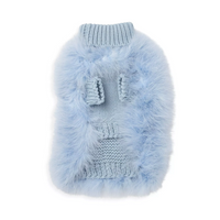 Haute Couture Feathered Luxury Pet Sweater - BIG FRENCHIES