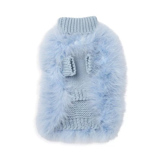 Haute Couture Feathered Luxury Pet Sweater - BIG FRENCHIES