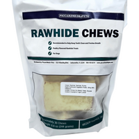 Piccardmeds4pets Rawhide Dental Chews for Medium Dogs 11-25lbs Poultry Flavor + FREE Bandana!