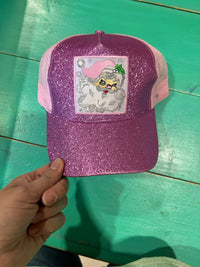 Pink Hat Santa Patch Cap - BIG FRENCHIES