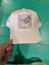 Pink Hat Santa Patch Cap - BIG FRENCHIES