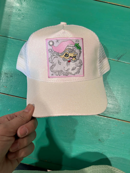 Pink Hat Santa Patch Cap - BIG FRENCHIES
