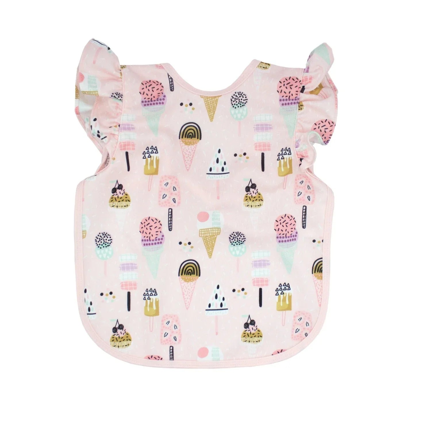 Pink Ice Cream Flutter Bapron - BIG FRENCHIES