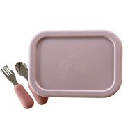 Nyte Nyte Silicon Lunchbox W Fork & Spoon - BIG FRENCHIES