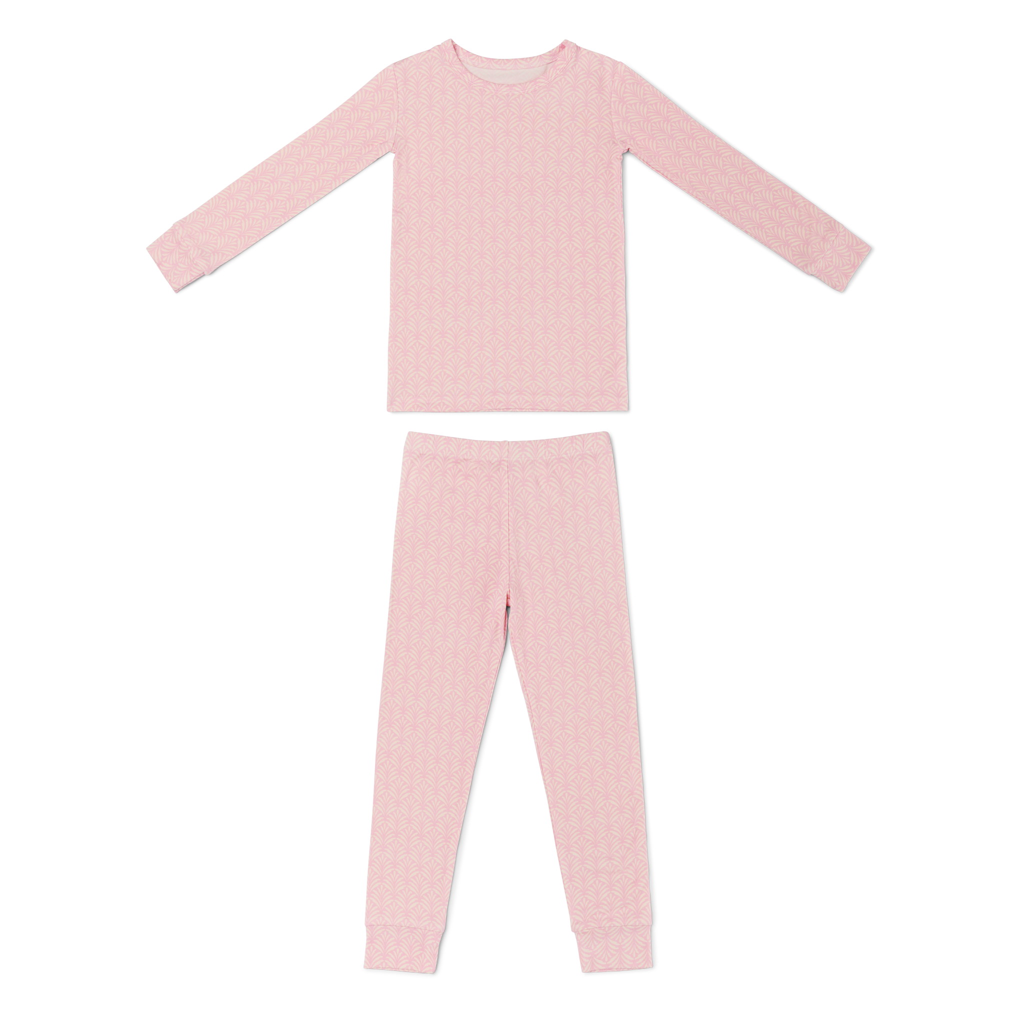 Pink Symphony Bamboo Toddler Pajama Set - BIG FRENCHIES
