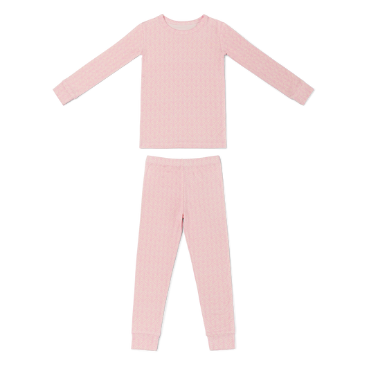 Pink Symphony Bamboo Toddler Pajama Set - BIG FRENCHIES