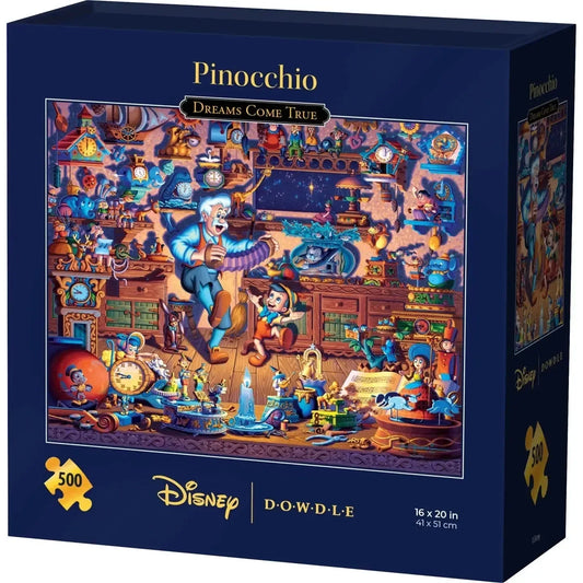 Pinocchio Dreams Come True 500 Piece Jigsaw Puzzle Disney x Dowdle - BIG FRENCHIES