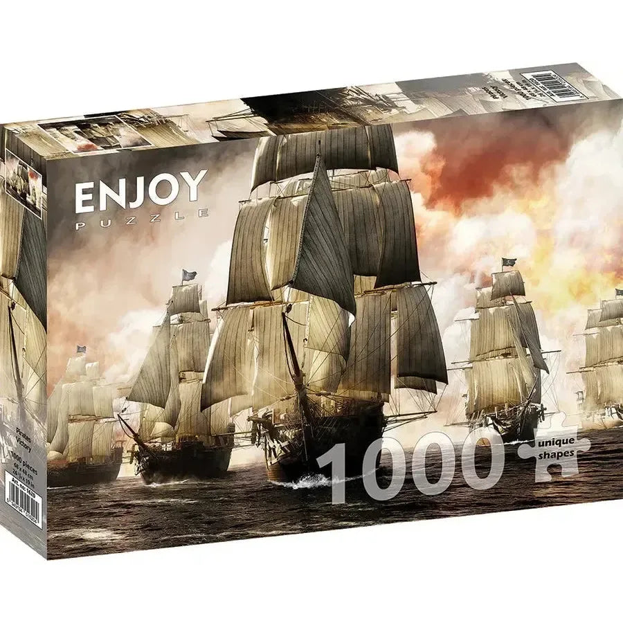 Pirates Victory 1000 Piece Jigsaw Puzzle Enjoy - BIG FRENCHIES