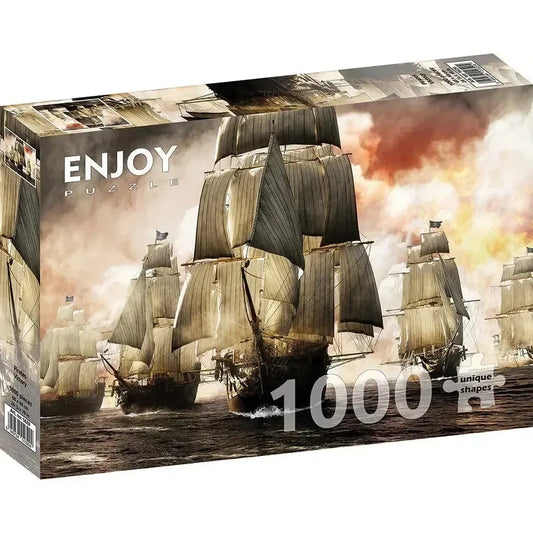 Pirates Victory 1000 Piece Jigsaw Puzzle Enjoy - BIG FRENCHIES