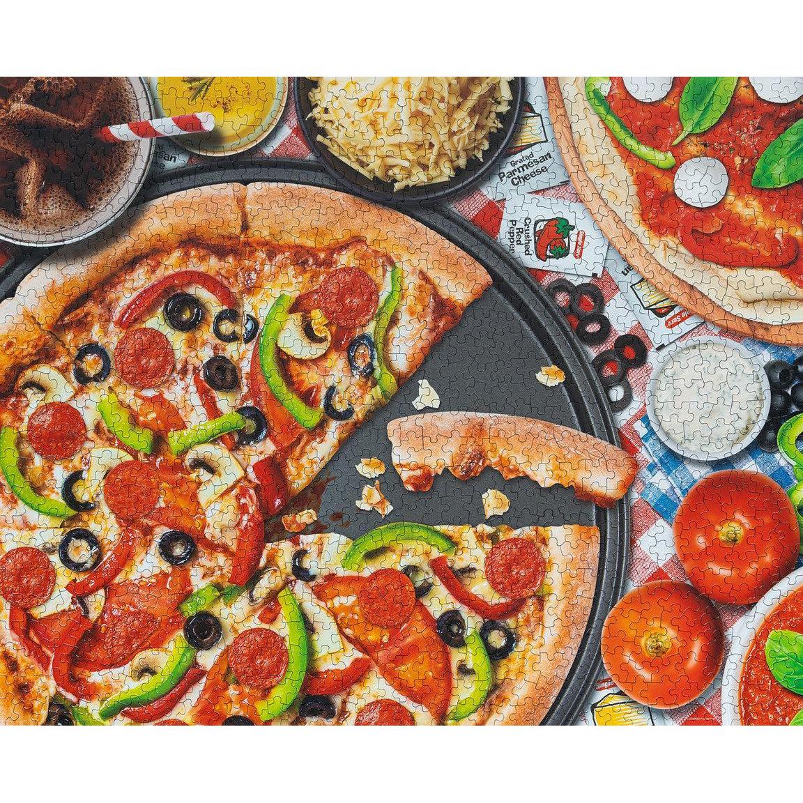 Pizza Night 1000 Piece Jigsaw Puzzle Springbok