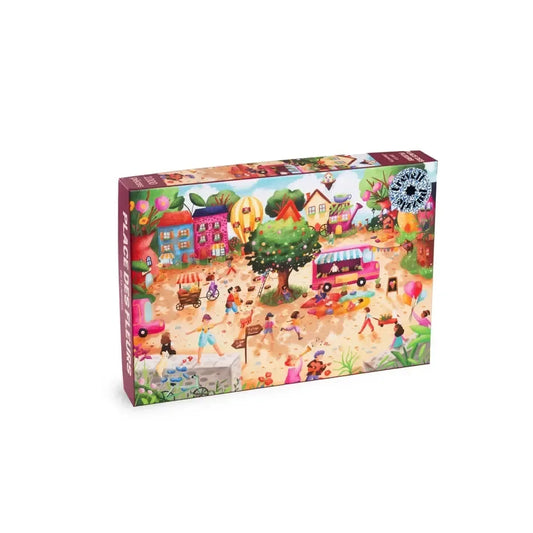 Place Des Fleurs (Flower Square) 1000 Piece Premium Jigsaw Puzzle Trevell - BIG FRENCHIES