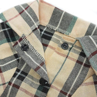 Plaid Dog Polo Shirt Soft Pet Outfit for Small & Medium Dogs and Cats