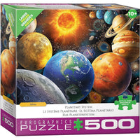 Planetary System 500 Piece Jigsaw Puzzle Eurographics - BIG FRENCHIES