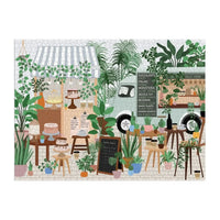 Plant Cafe 1000 Piece Jigsaw Puzzle Galison - BIG FRENCHIES