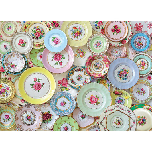 Plate Collection 1000 Piece Jigsaw Puzzle Eurographics