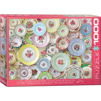 Plate Collection 1000 Piece Jigsaw Puzzle Eurographics