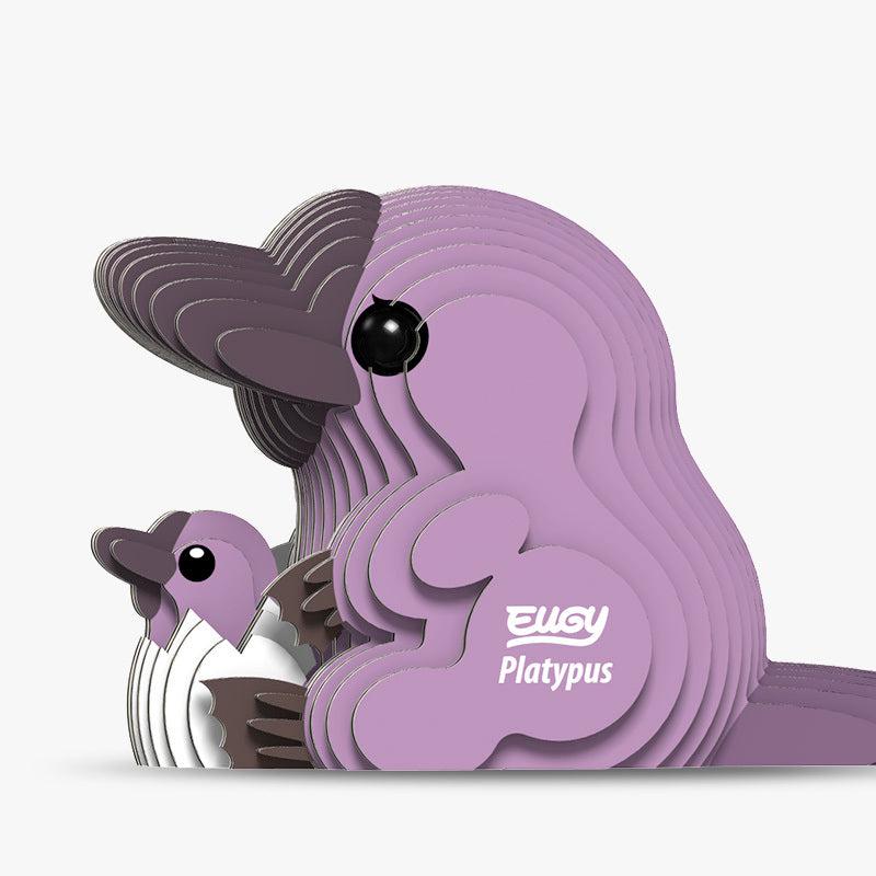 Platypus 3D Cardboard Model Kit Eugy