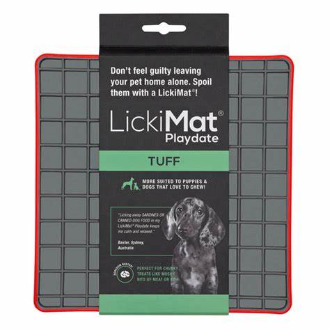 LickiMat Tuff Playdate - For Strong Chewers