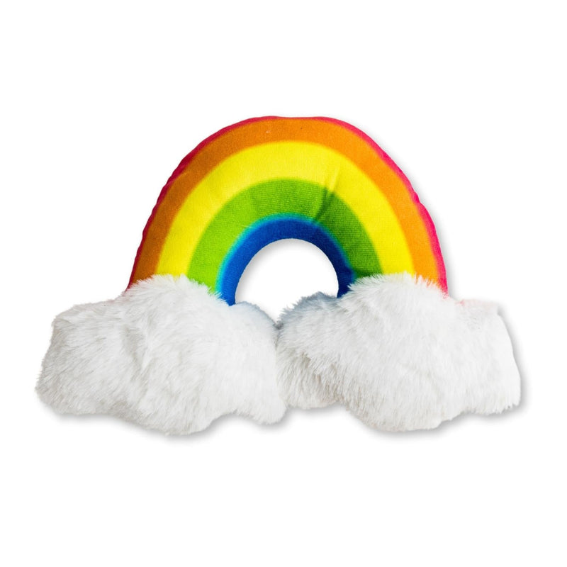 Enchanted Rainbow Magical with Squeaker & Crinkle Paper Plush Dog Toy - BIG FRENCHIES