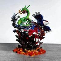 Pokemon Anime Figure Groudon Kyogre Rayquaza Action Figures Pvc Anime Figurines Collection 35 CM