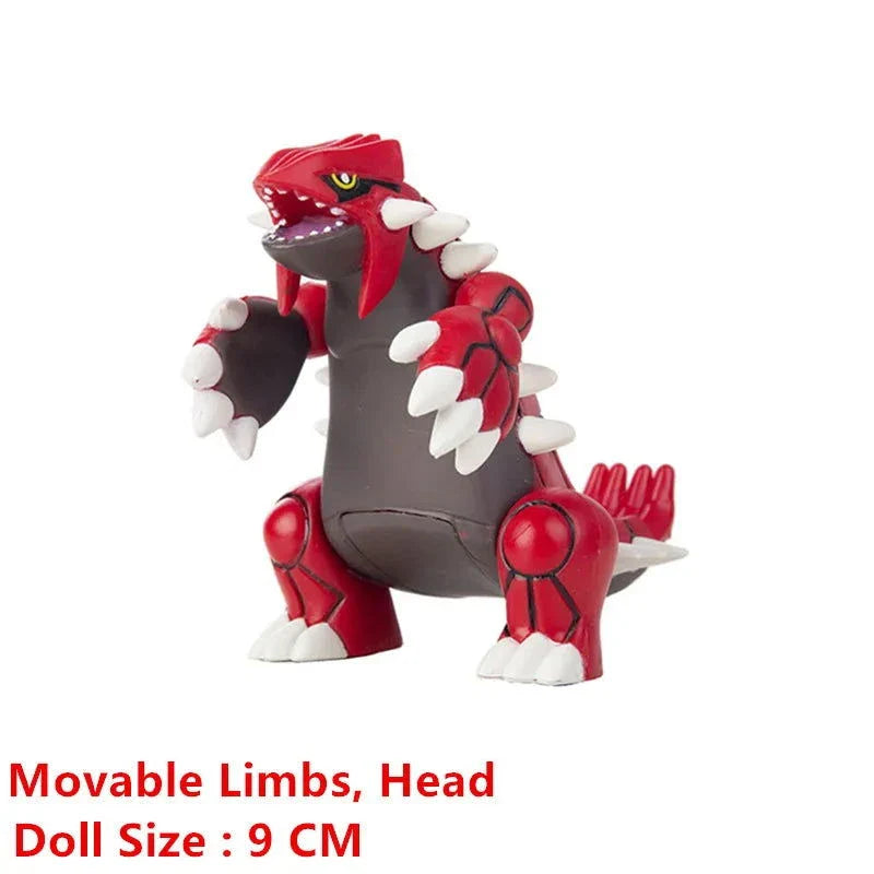 Pokemon Anime Figures Pikachu Mewtwo Charmander Blastoise Gurado Pet Action Model Toy Gifts 4-13 CM